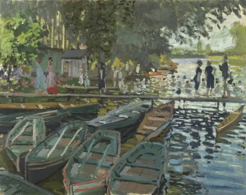 Bathers at La Grenouillère